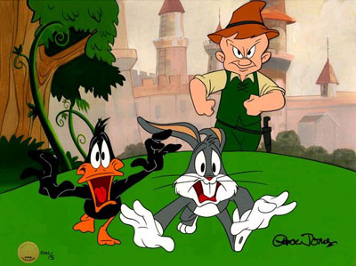Bugs, Daffy i Elmer