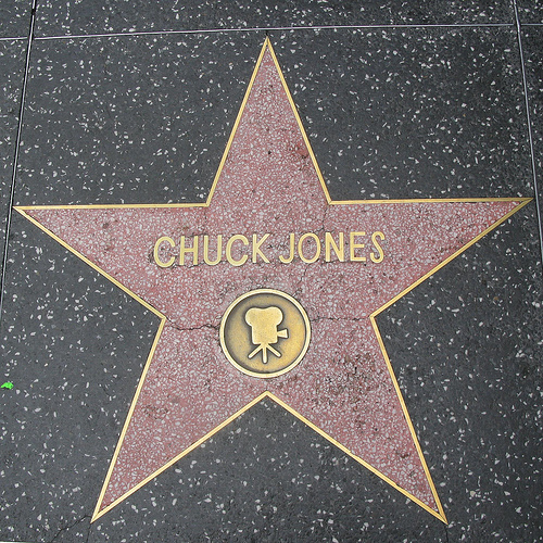 Gwiazda Chucka Jonesa w Hollywoodzkiej Alei Sław