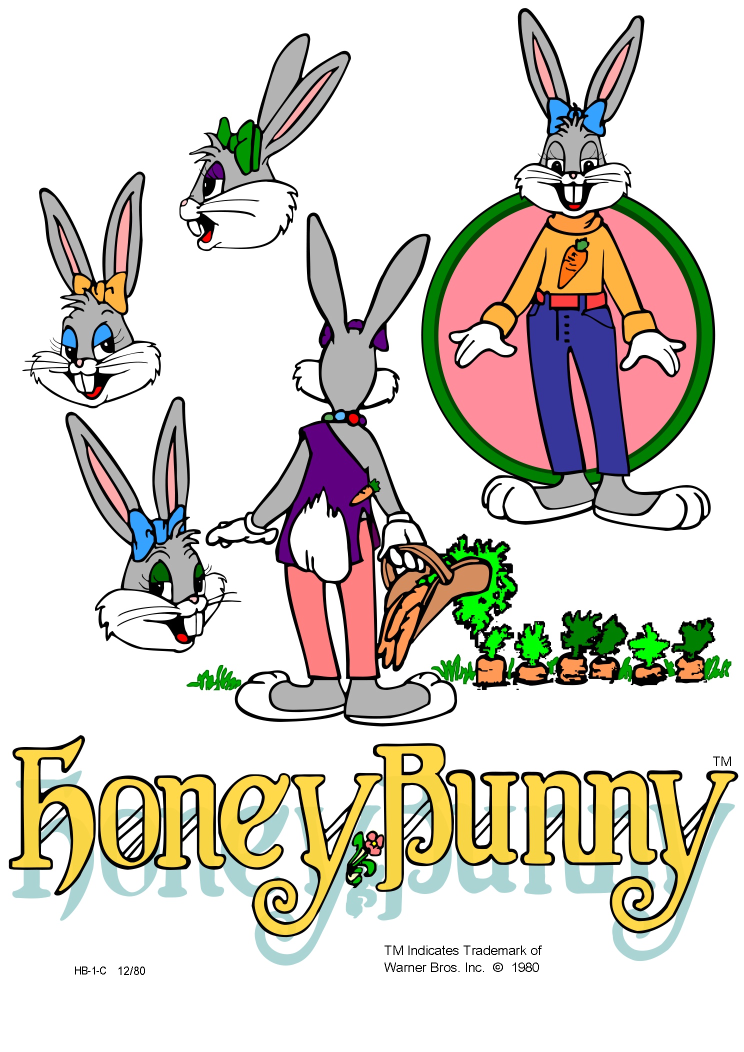 Honey Bunny Character Introduction Page