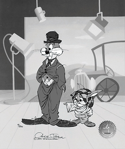 Królik Bugs a. k. a. Charlie Chaplin i Kinia